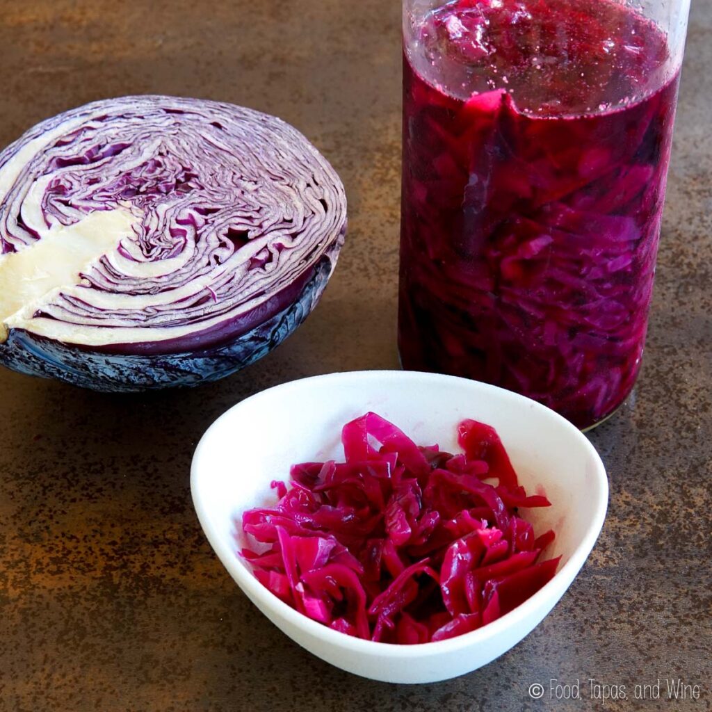 Pickled Red Cabbage (Col Lombarda Encurtida)